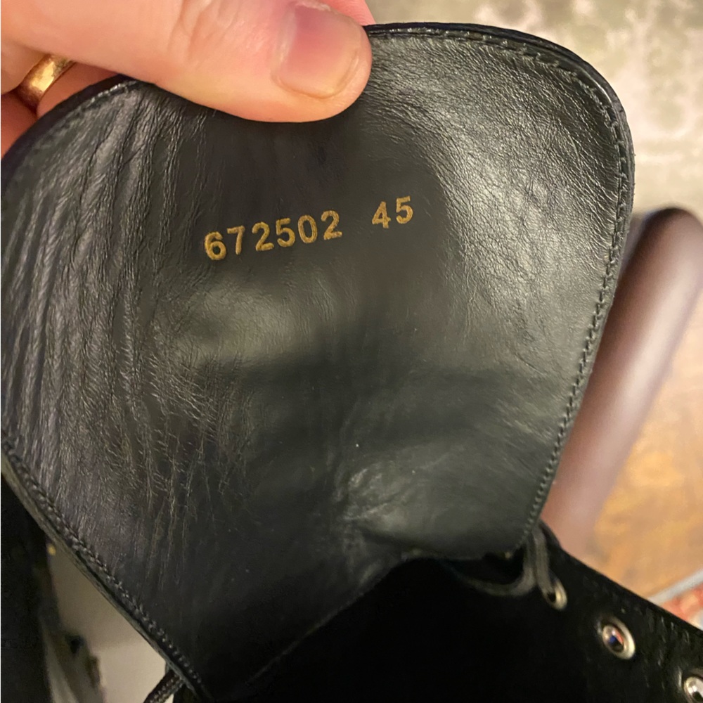 BALENCIAGA BULLDOZER LACE-UP BOOT IN BLACK - Picture 11 of 13